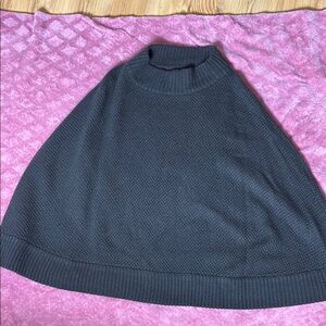 Ann Taylor Black Shrug with Flared Silhouette